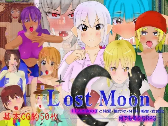 “Lost Moon”~ 11nin no onnanoko to jun’ai/tanetsuke/NTR/ryakudatsu/jotaika/nan de mo arina RPG~ RJ290804 Save Data